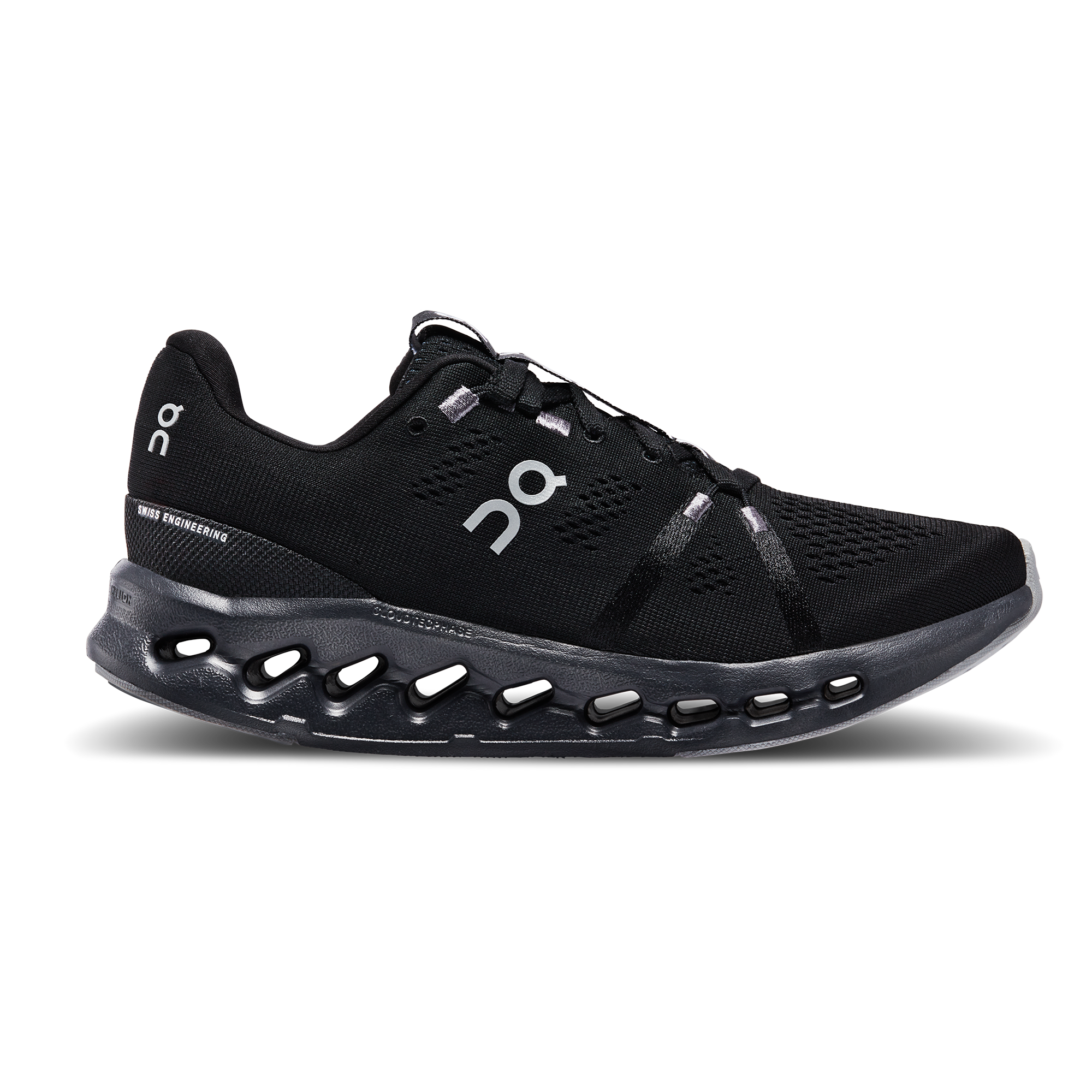 On Running Women's Cloudsurfer Running Shoes - Lightweight & Breathable All Black Athletic Sneakers for Jogging, Gym Workouts and Daily Wear