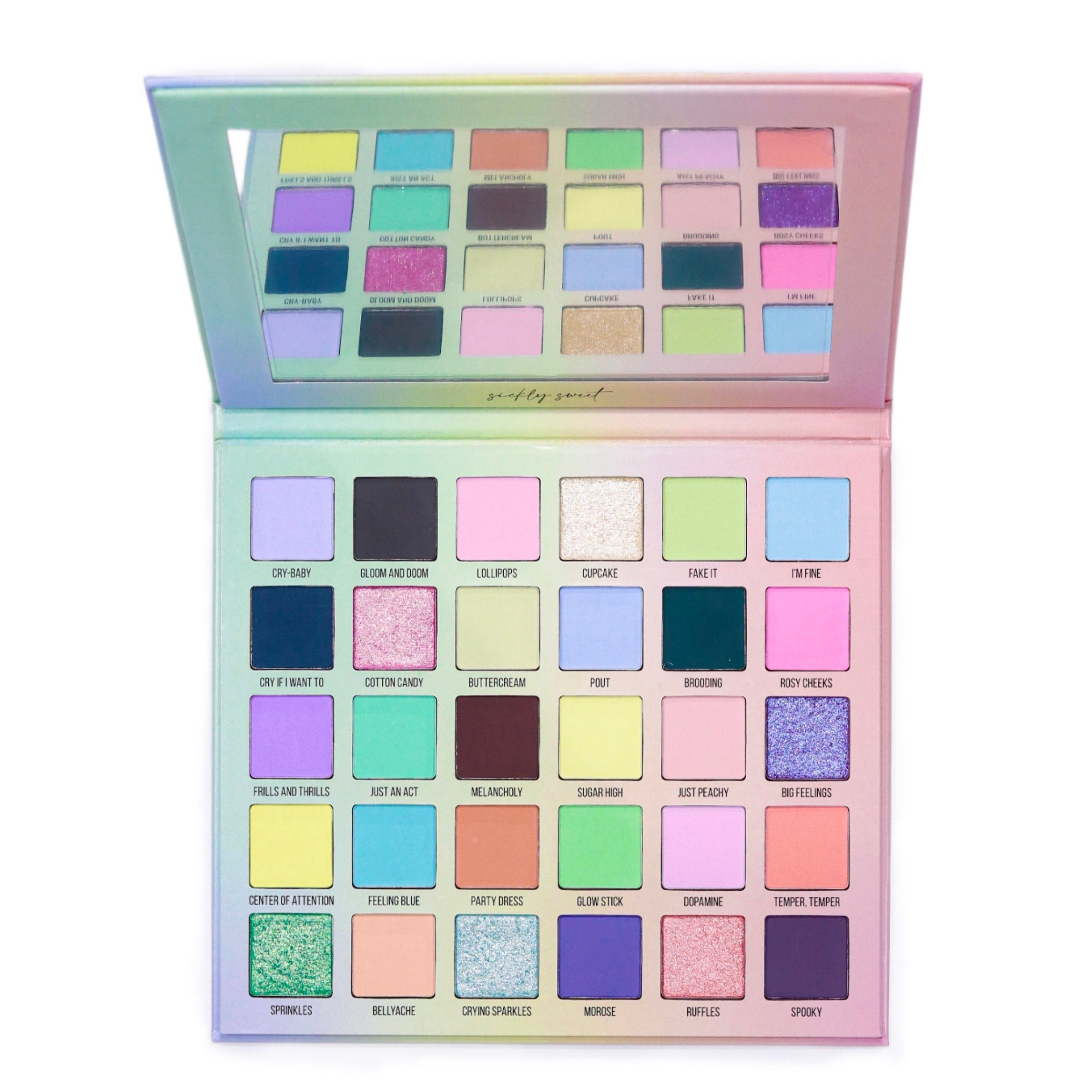 Vibrant Sweet Eyeshadow Palette - 12 Highly Pigmented Matte & Shimmer Shades for Day & Night Makeup Looks | Perfect for Parties, Weddings & Special Occasions