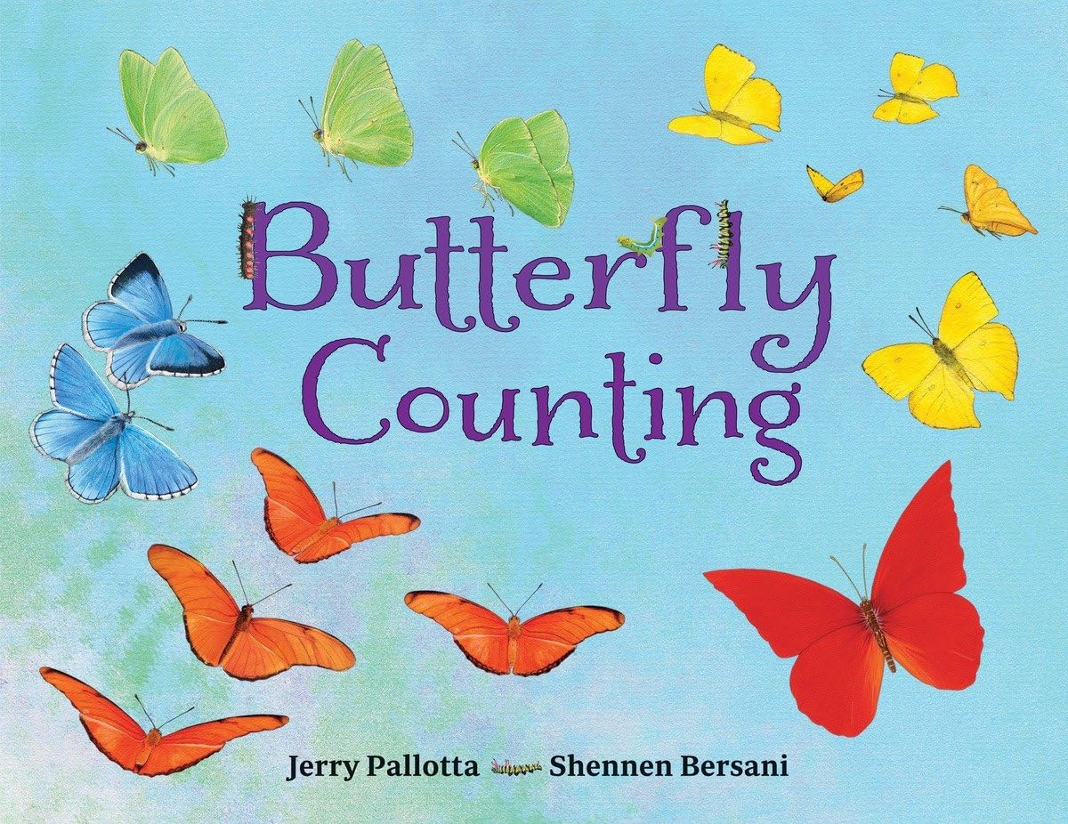 Butterfly Counting Book for Kids - Jerry Pallotta's Educational Counting Books | Fun Math Learning & Nature Exploration Activity