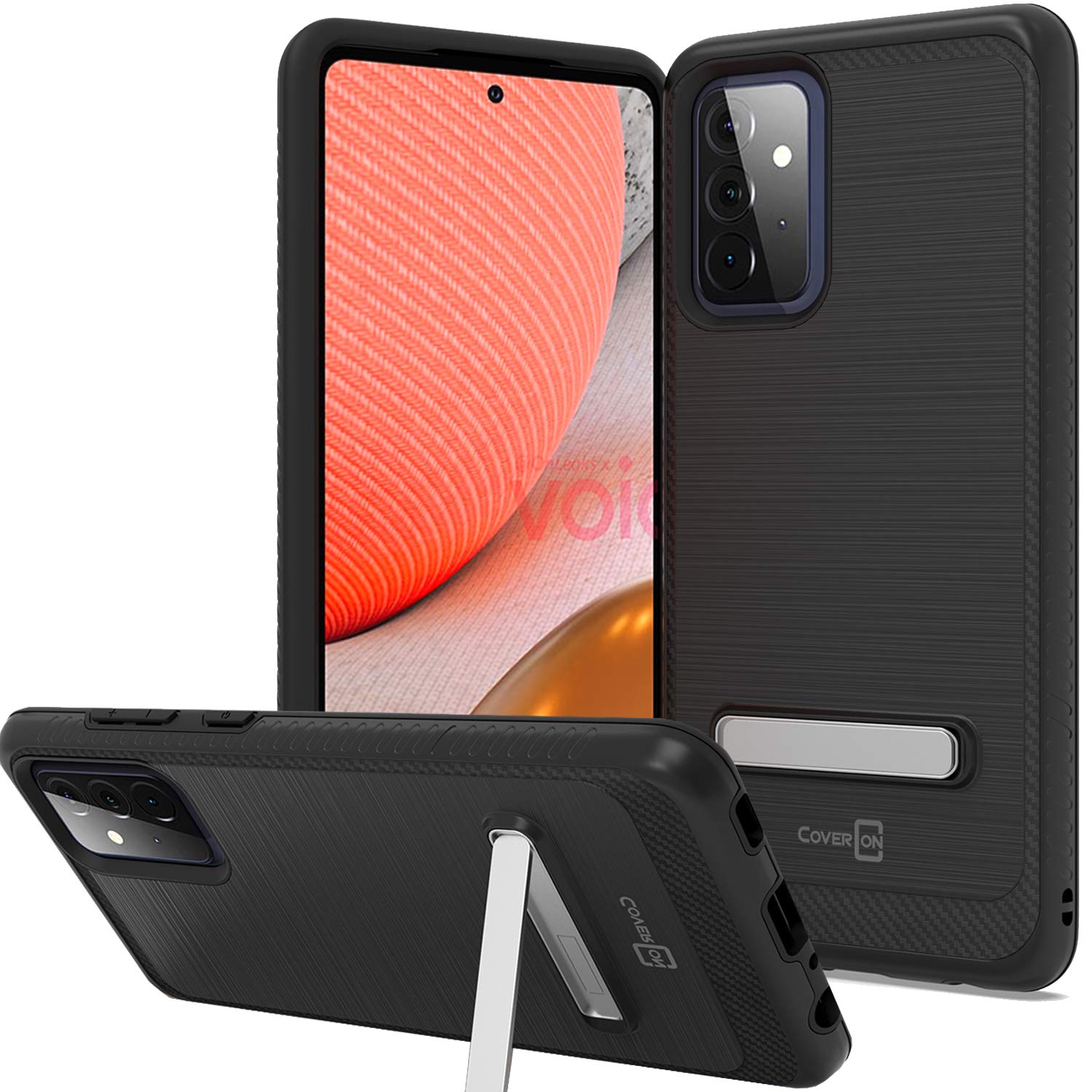 Magnetic Samsung Galaxy A52 Case - Metal Rugged Cover for Work & Travel