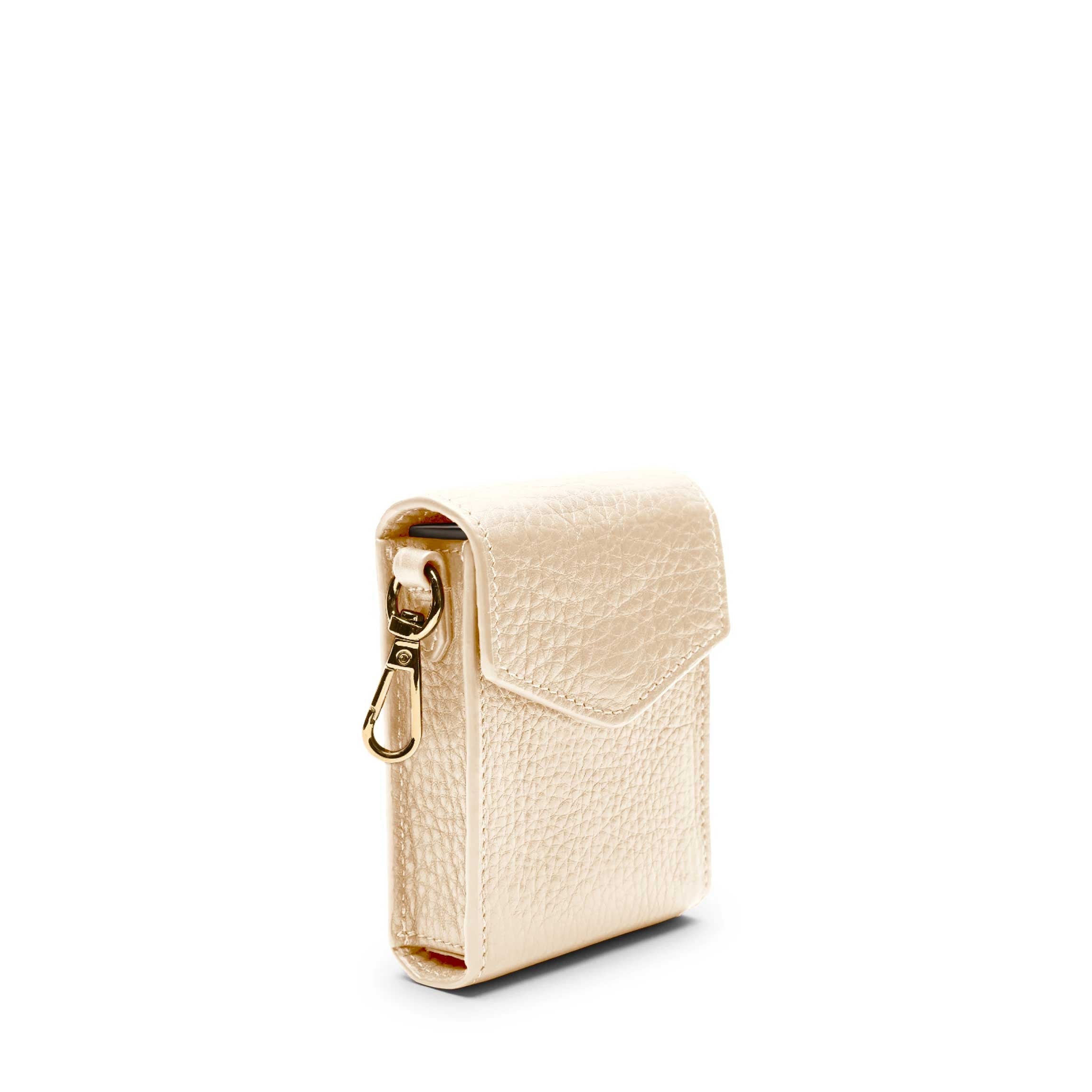 Portable Single Playing Card Case - Sand Color - Compact & Durable Card Holder for Poker, MTG, Yugioh - Perfect for Travel, Parties & Game Nights