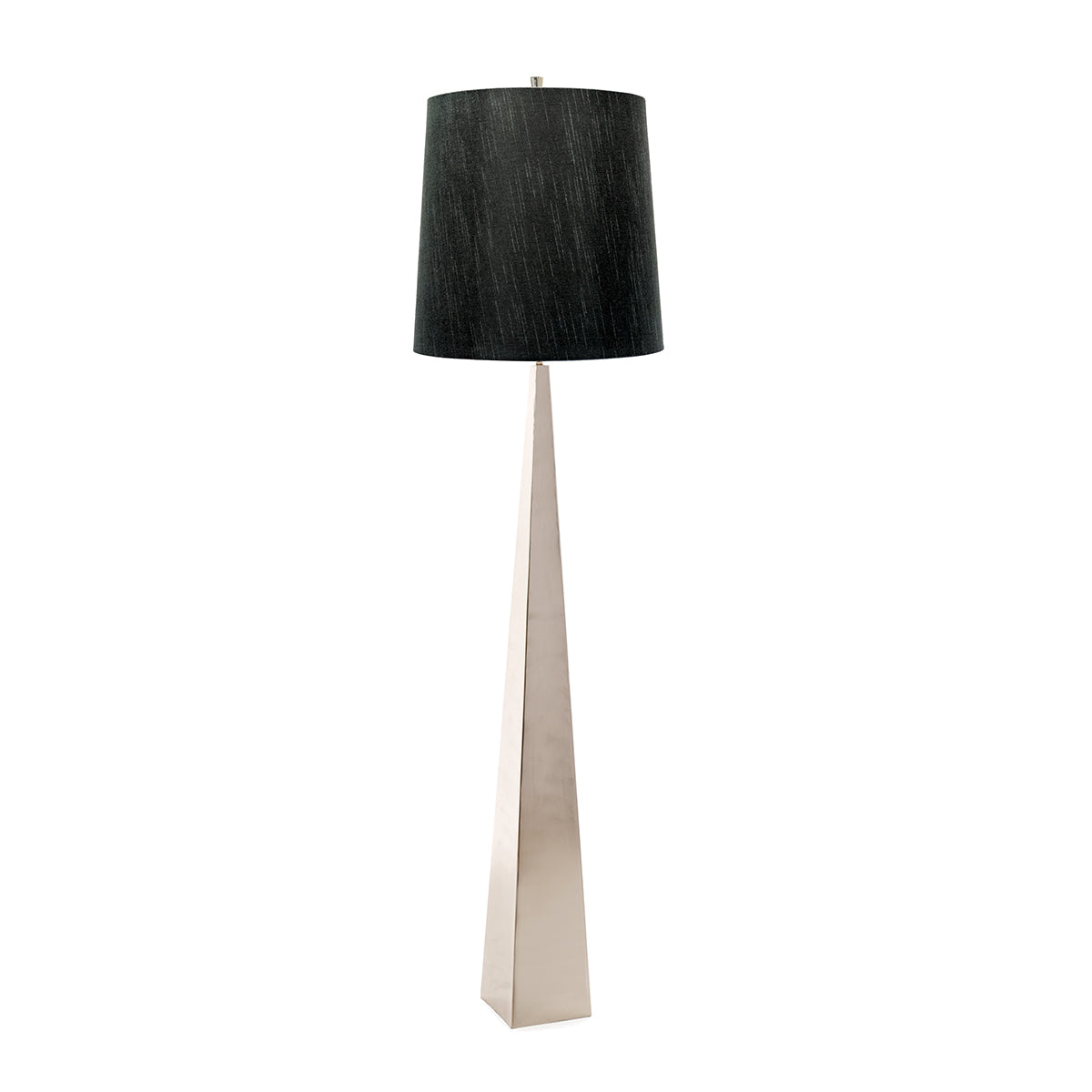 Polished Nickel & Black