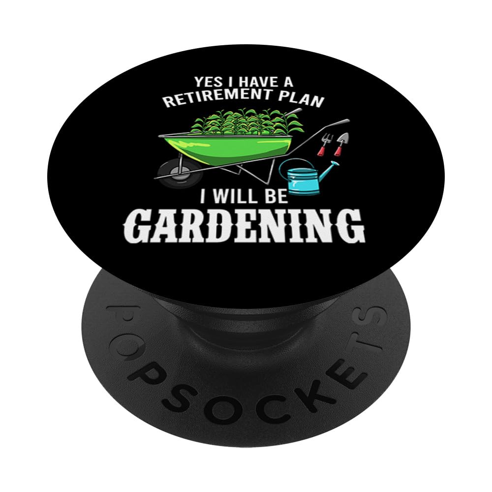 Cool Gardening PopSockets Swappable PopGrip - Perfect Gift for Gardeners & Plant Lovers - Ideal for Gardening Enthusiasts, Outdoor Activities & DIY Projects