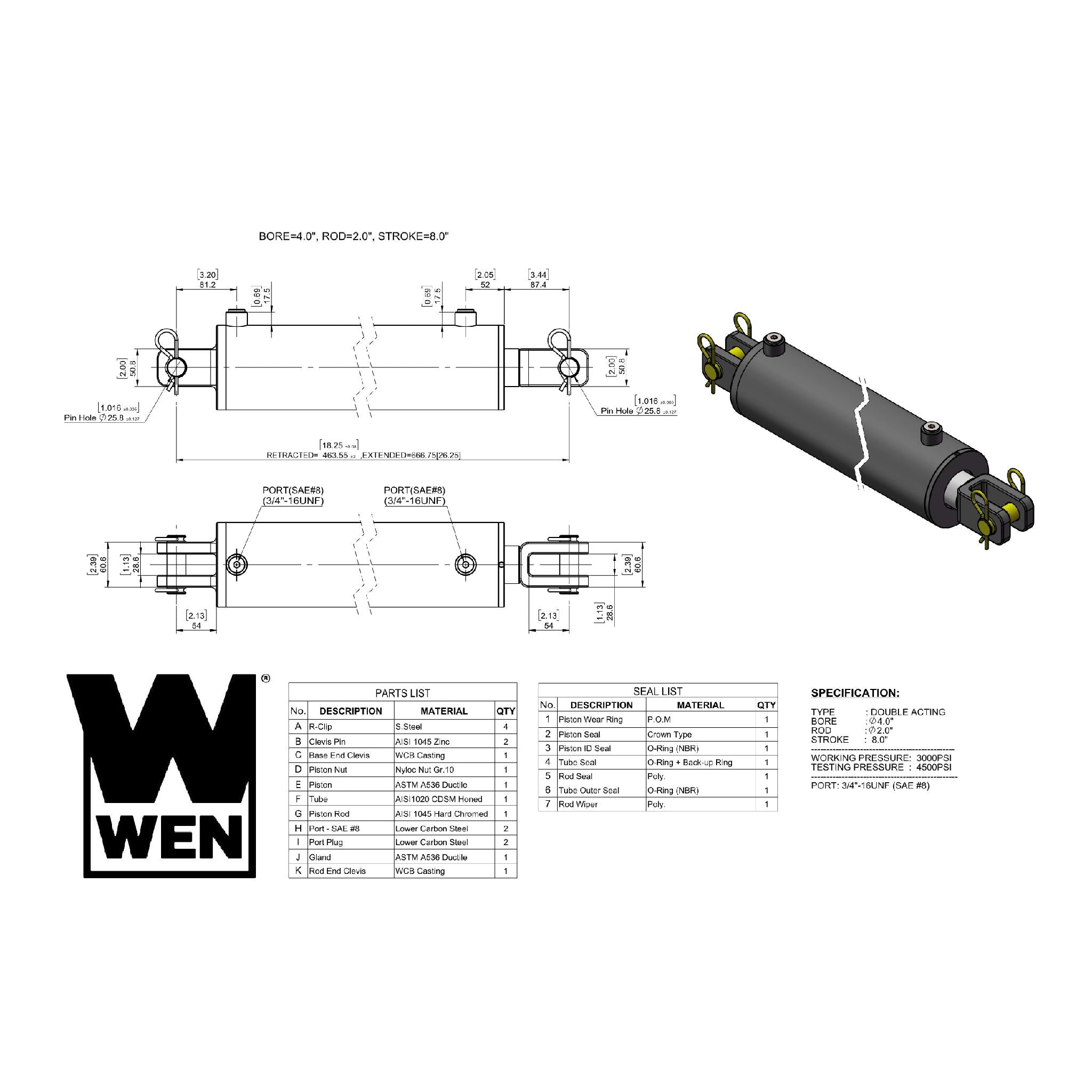 WEN CC4008 4