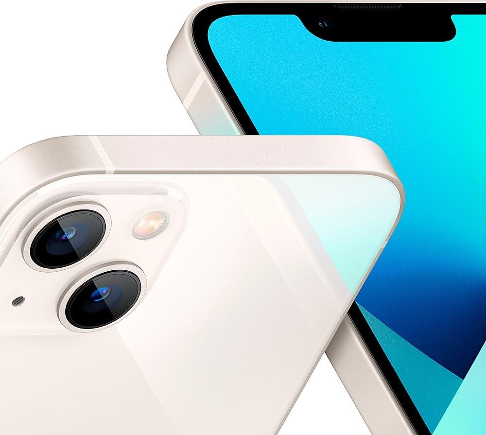 Apple iPhone 13 Mini 512GB Unlocked Smartphone - Starlight Color | Verizon Compatible (Certified Renewed) - Perfect for Travel, Business & Everyday Use