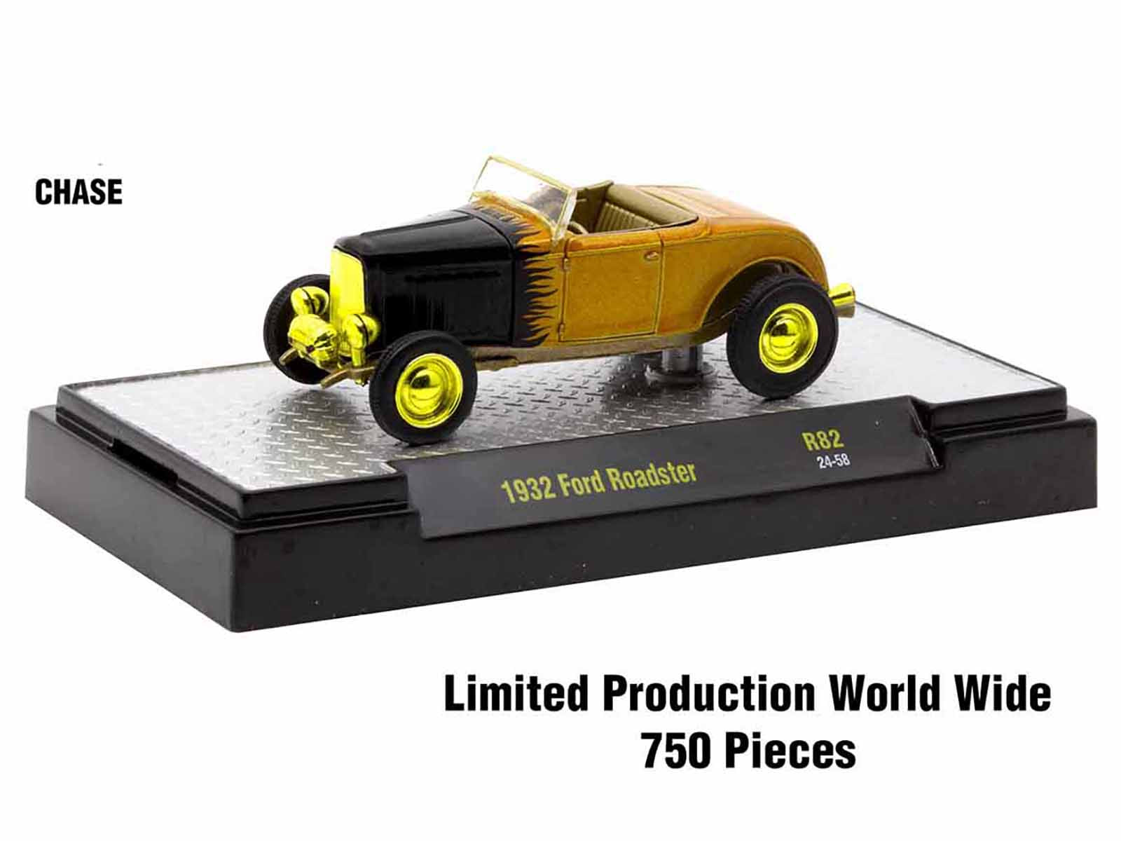 M2 Machines 1/64 Scale Diecast Model Cars - Limited Edition Release 82 (Set of 6) in Display Cases - Perfect for Collectors, Car Enthusiasts & Home/Office Decoration