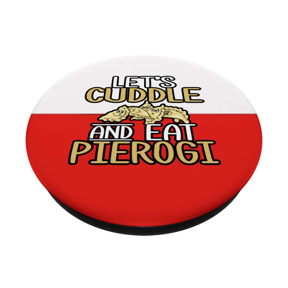 Authentic Polish Pierogi - Traditional Dumplings for Food Lovers | Perfect Poland Foodie Gift | PopSockets Phone Grip & Stand for iPhone, Samsung & Tablets | Great for Cooking Enthusiasts & Travel Accessories