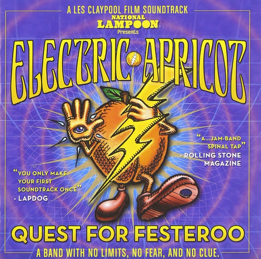 Electric Apricot - Quest For Festeroo | Vintage-Inspired Graphic T-Shirt for Men & Women | Perfect for Concerts, Gaming & Retro Fashion Lovers