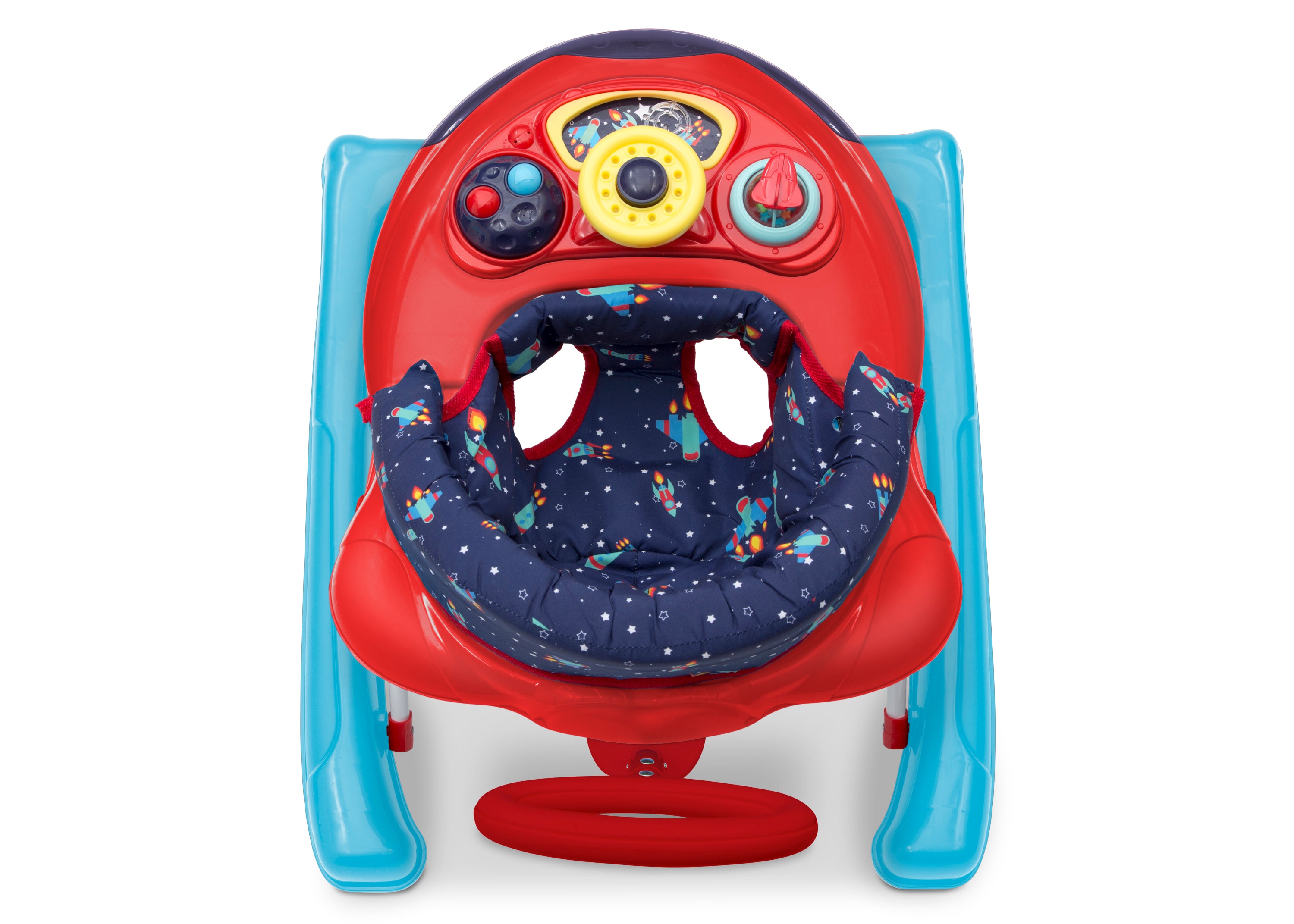 Big Steps 2-in-1 Baby Activity Walker & Learning Toy - First Steps Helper for Infants 6-12 Months - Indoor Play & Early Walking Support