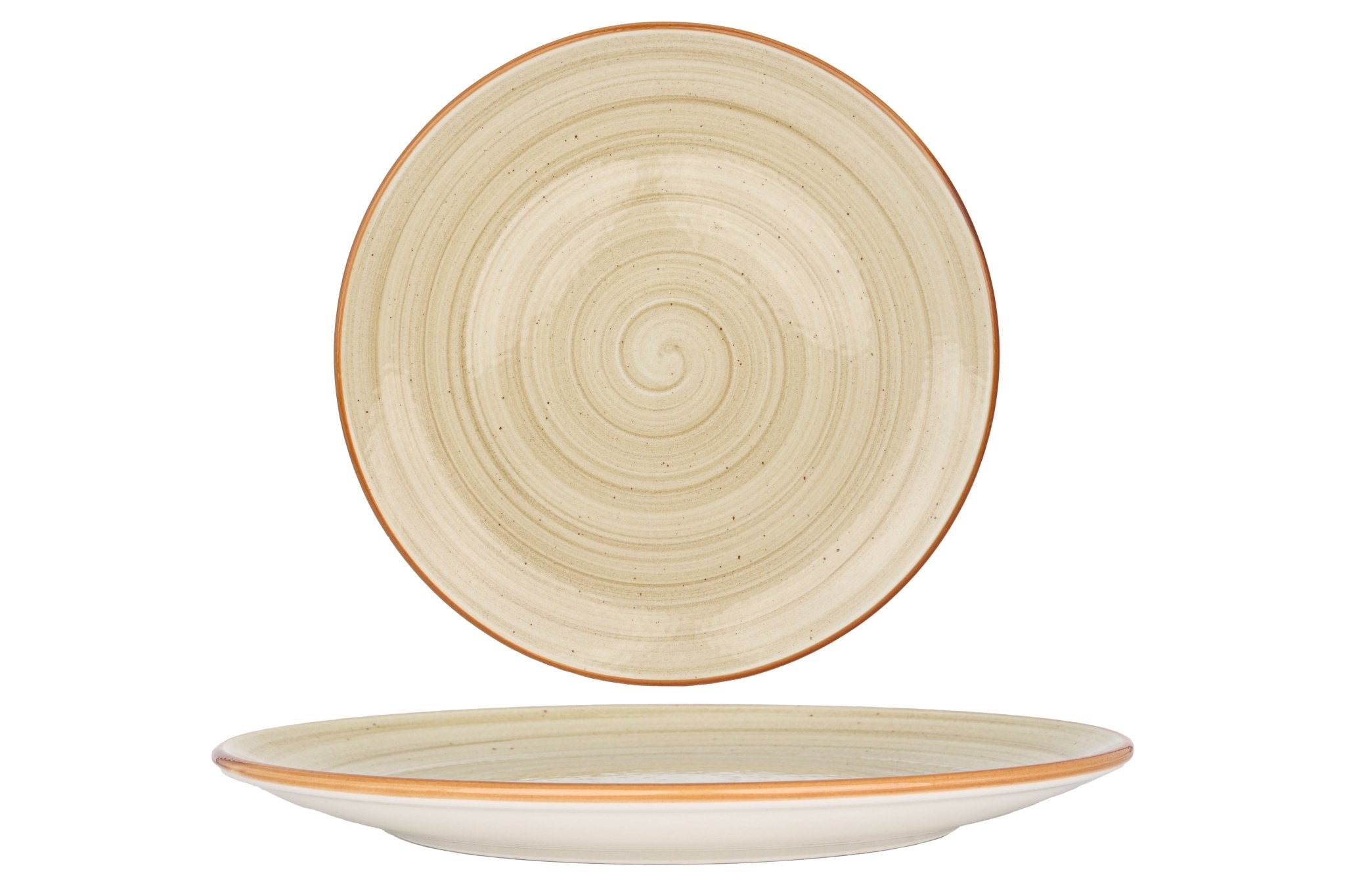 Premium Aura Terrain 24-Piece Dinnerware Set - Elegant Stoneware Plates, Bowls & Mugs - Perfect for Family Dinners, Entertaining & Holiday Gatherings