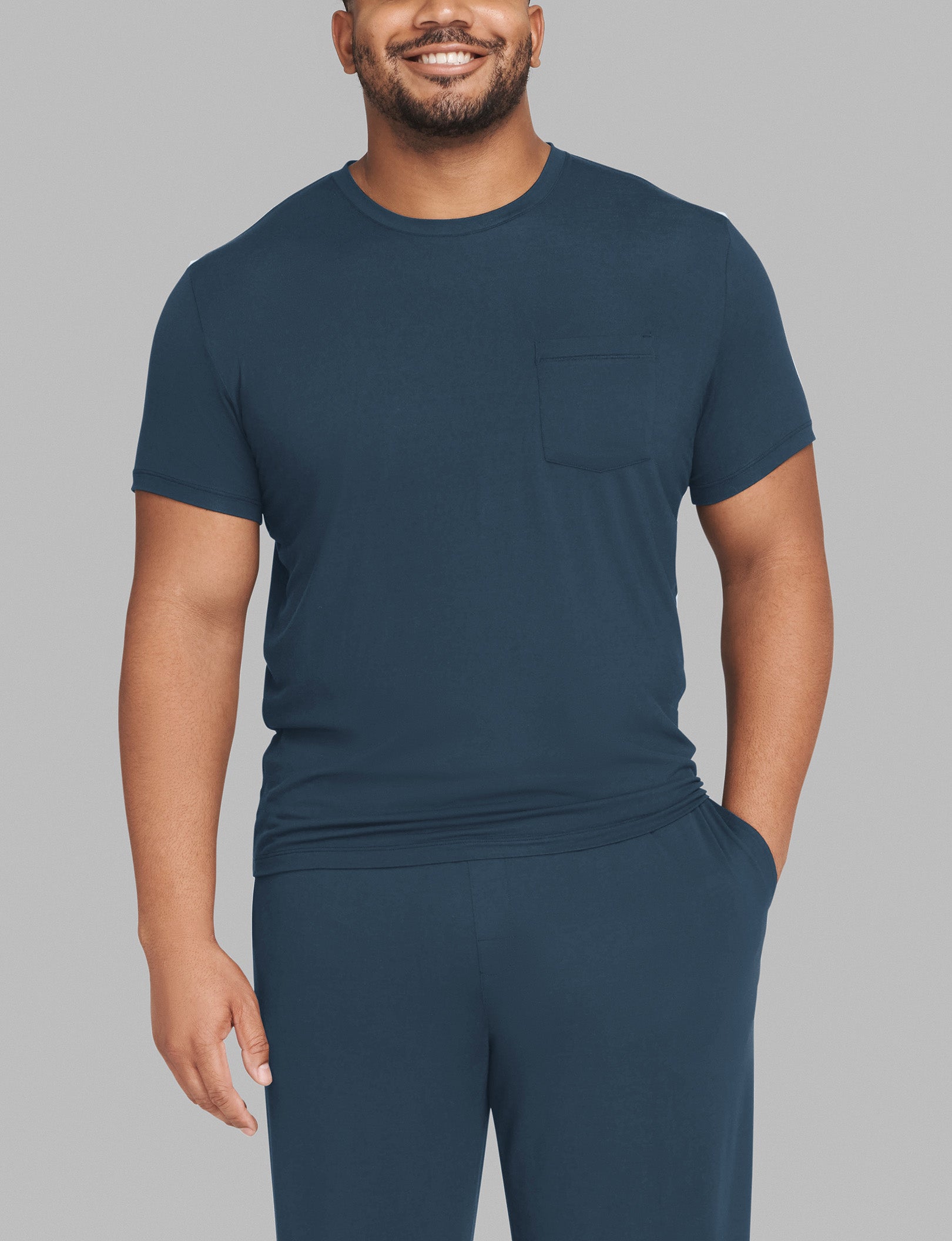Second Skin Sleep Pocket Tee - Ultra Soft Comfortable Women's Lounge T-Shirt for Sleeping, Relaxing & Home Wear