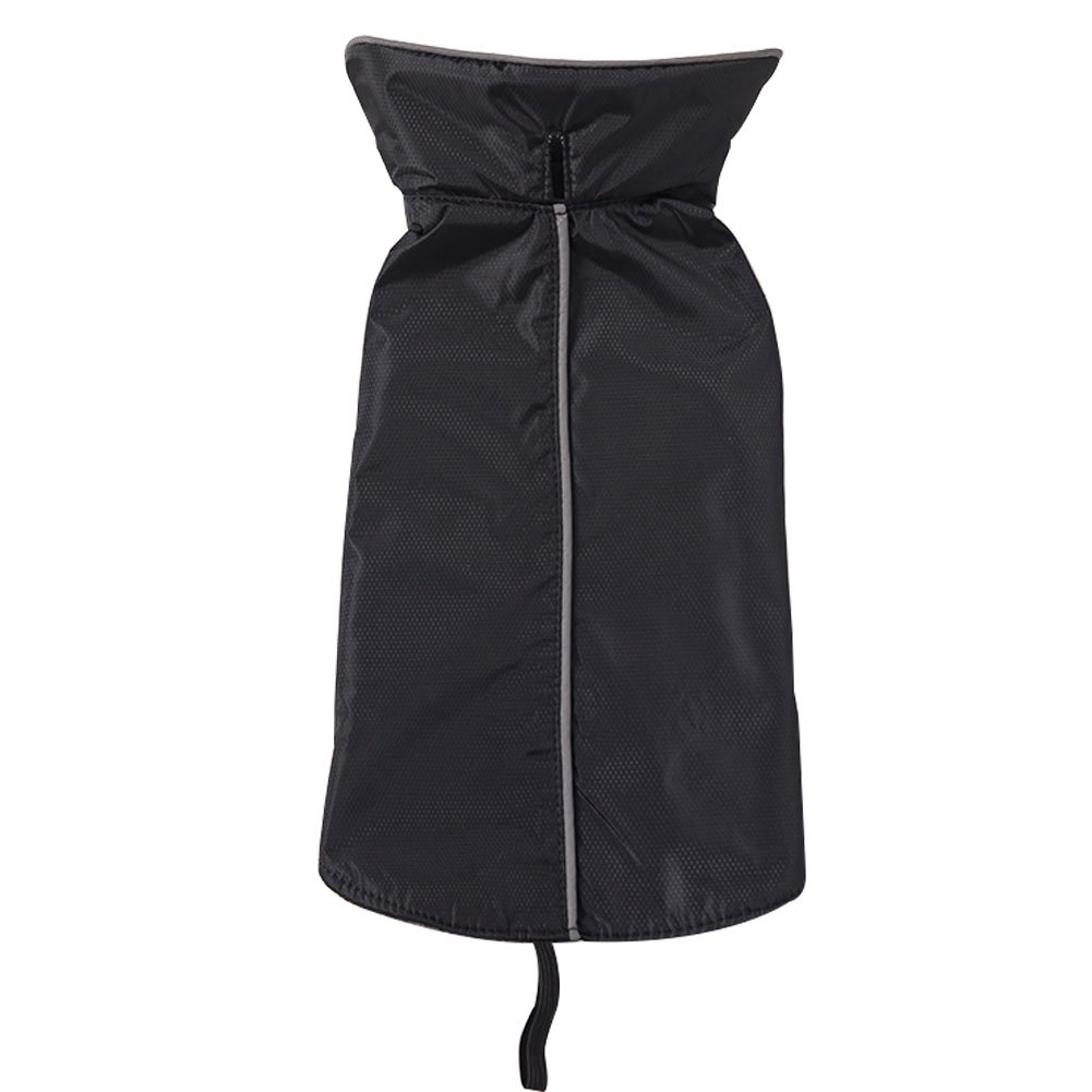 Archi Dog Jacket - Waterproof Windproof Fleece-Lined Reflective Winter Coat for Large Dogs | Warm Pet Apparel with Polyester Lining | Perfect for Cold Weather Walks & Outdoor Adventures (Black, Size M)
