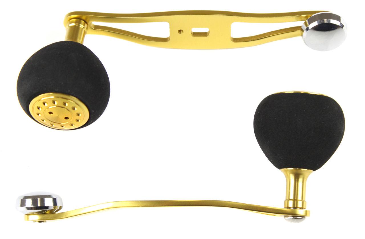 Jigging World Power Handles for Shimano Baitcasting Reels - Upgrade Your Fishing Gear for Saltwater & Freshwater Angling