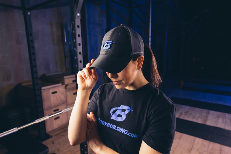 Bodybuilding.com Logo Performance Snapback Hat - Adjustable Unisex Baseball Cap for Gym & Workout - Perfect for Fitness Enthusiasts & Athletes