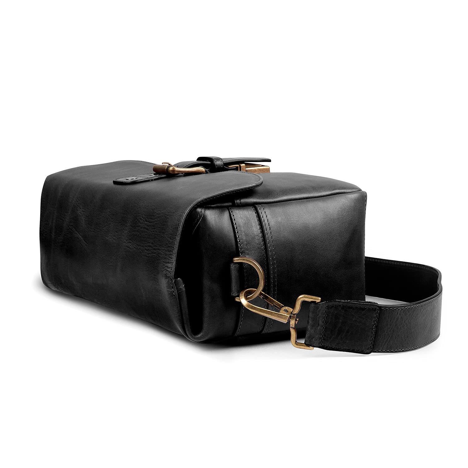 MegaGear Genuine Leather Camera Messenger Bag for Men & Women - Waterproof DSLR Shoulder Bag for Travel, Photography & Daily Use