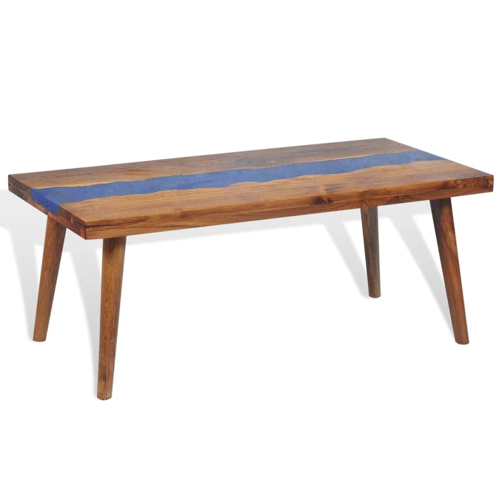 CHARMMA Teak Resin Coffee Table 39.4