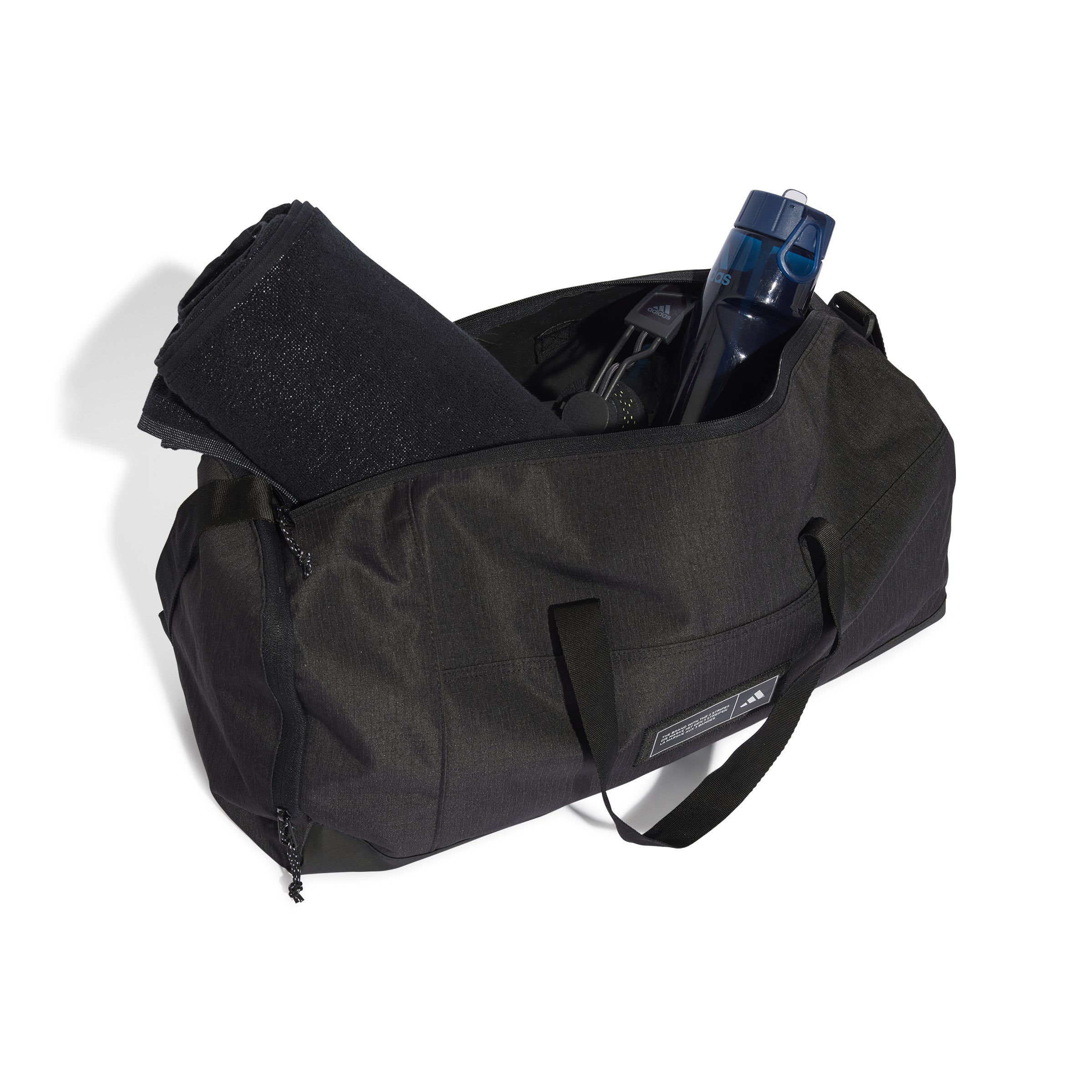 Adidas 4ATHLTS Medium Duffel Bag - Water-Resistant Sports Gym Bag for Men & Women - Perfect for Travel, Workout, Gym, and Weekend Getaways