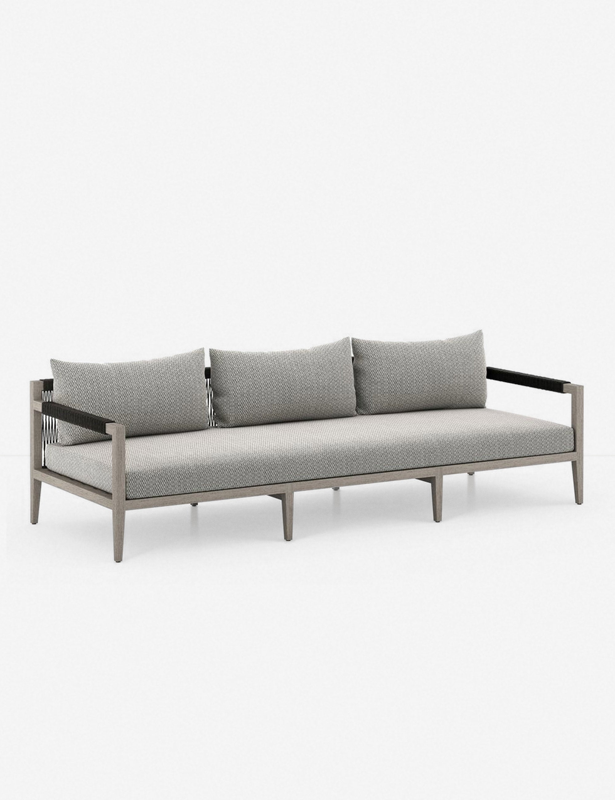 Cadenza Indoor Outdoor Sofa - Waterproof & Weather-Resistant Patio Furniture for Living Room, Garden, and Backyard Relaxation