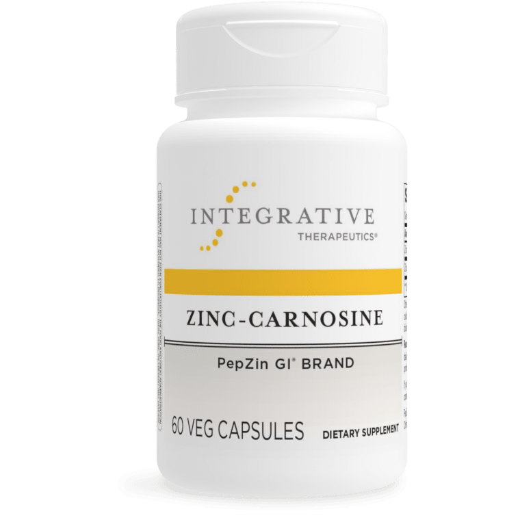 Best Zinc Carnosine Supplement for Gut Health & Stomach Support - Promotes Digestive Wellness & Immune Boost - Ideal for Daily Use & Travel