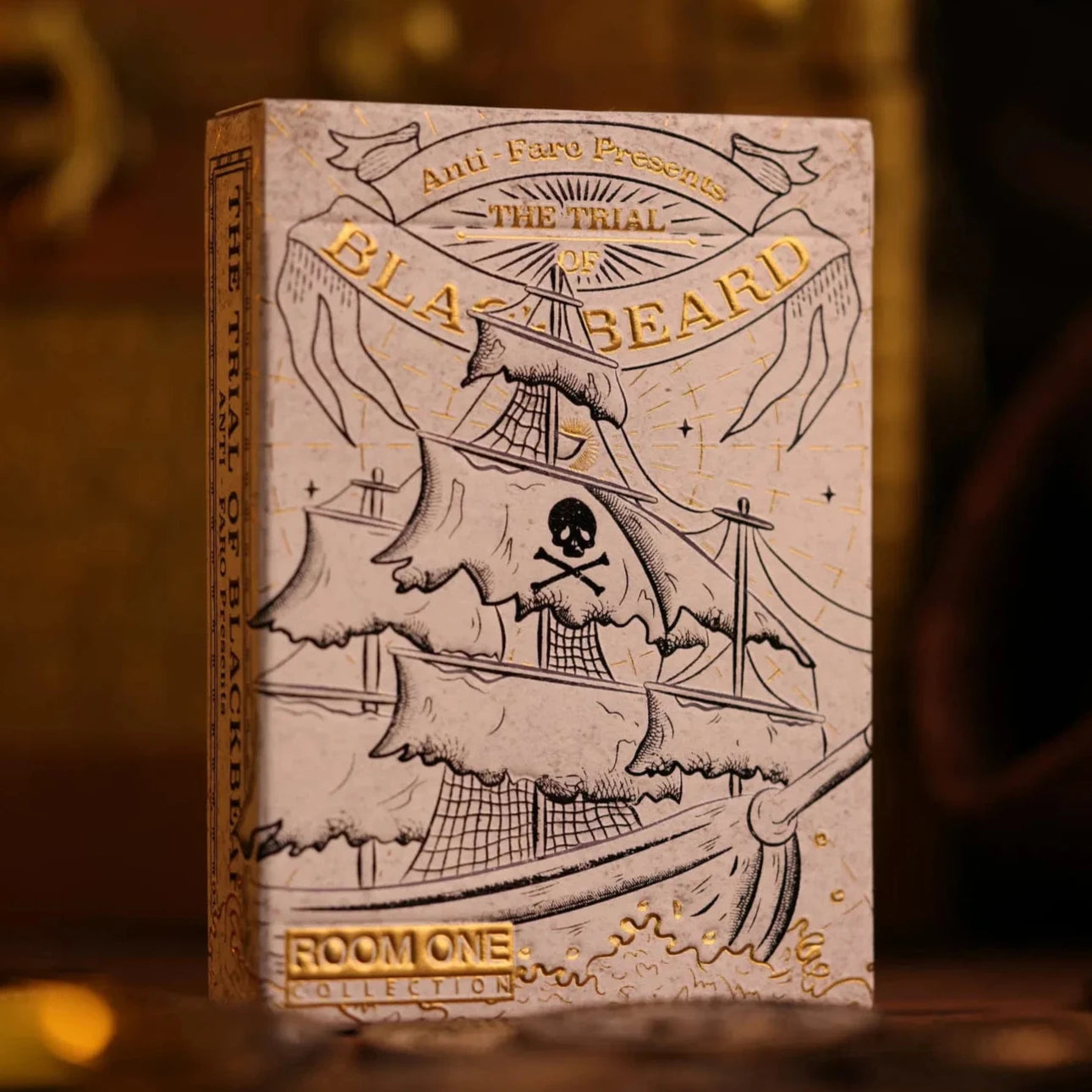 Blackbeard Playing Cards - Pearl Edition | Premium Pirate-Themed Deck for Poker, Magic Tricks & Collectors | Perfect for Game Nights, Gifts & Cardistry