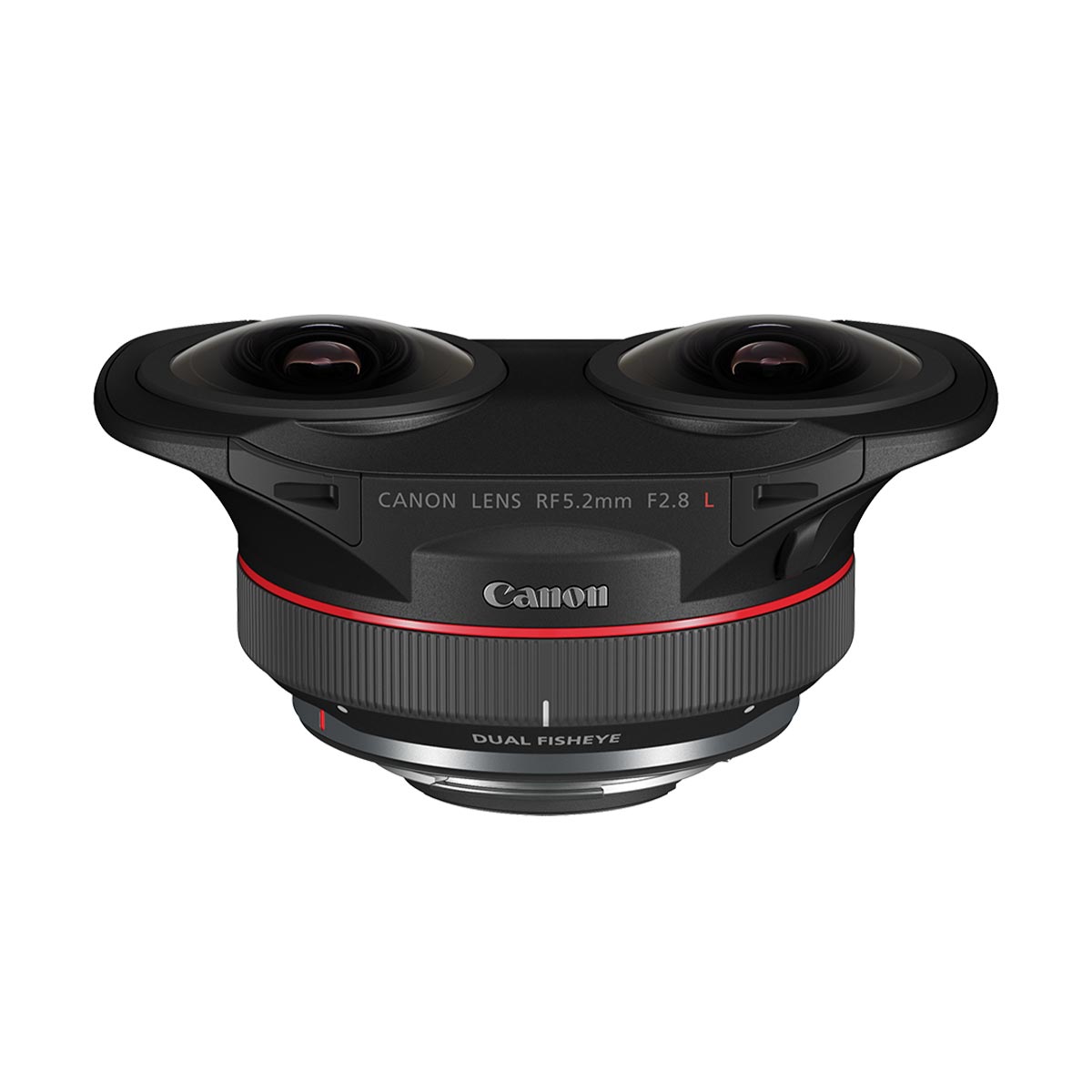 Canon RF 5.2mm F2.8L Dual Fisheye 3D VR Lens for 360° Photography - Perfect for Virtual Reality Content Creation, Vlogging, and Immersive Experiences