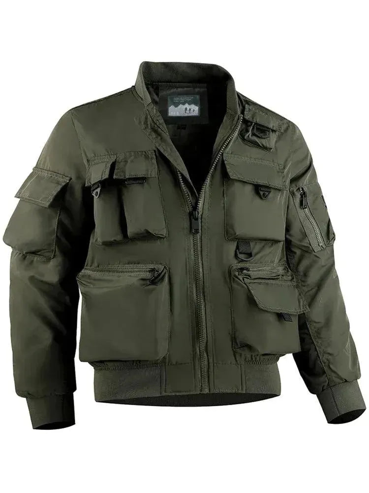 Stylish Men's Slim Fit Winter Jacket - Lightweight Warm Puffer Coat for Outdoor Activities & Cold Weather - Perfect for Hiking, Skiing, and Daily Winter Wear