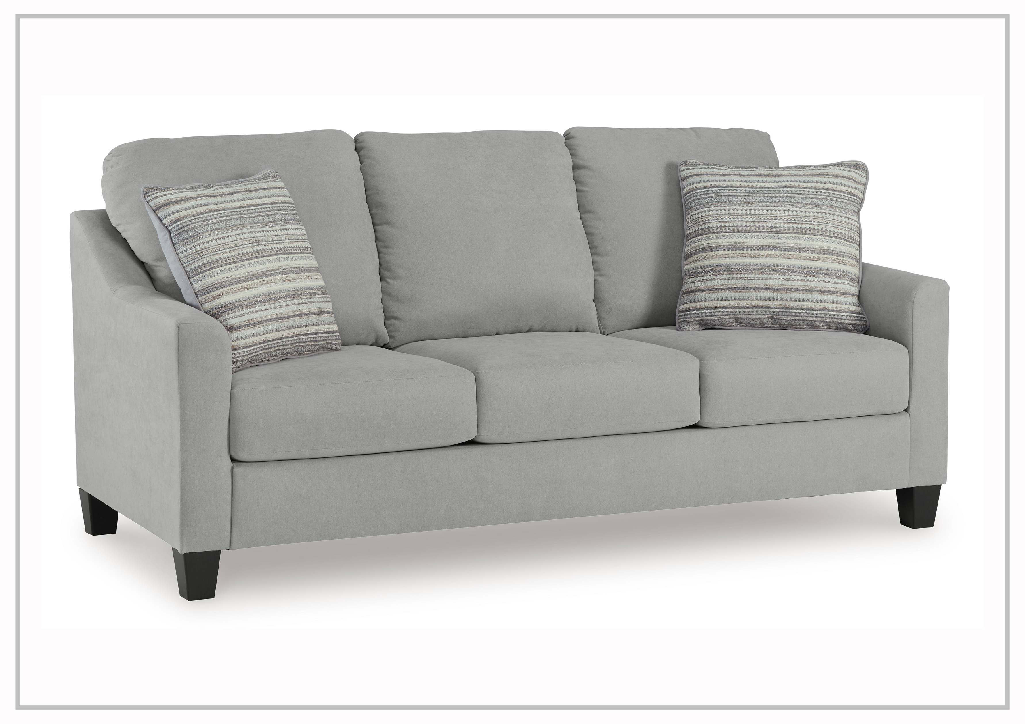 Gio Italia Avalon Queen Fabric Sleeper Sofa Bed - Convertible Sofa with Storage Chaise Lounge for Small Spaces | Perfect for Guest Rooms, Apartments & Home Offices