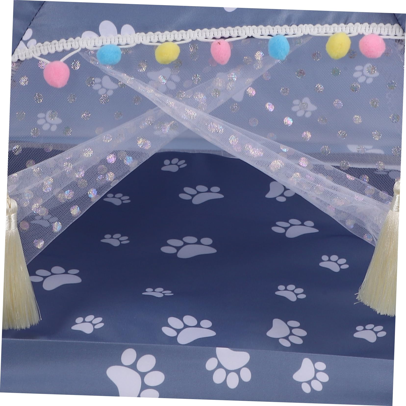 Balacoo Pet Tent - Portable Indoor & Outdoor Play Tent for Cats & Small Dogs - Cozy Teepee Bed for Puppies & Kittens - Perfect for Travel, Camping, and Home Use