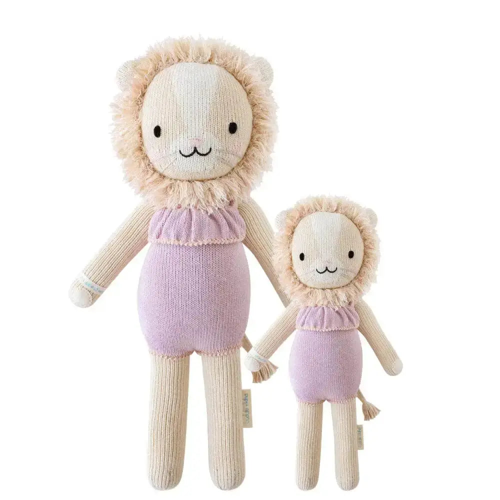 Cuddle + Kind Savannah the Lion Handmade Knit Doll - 13