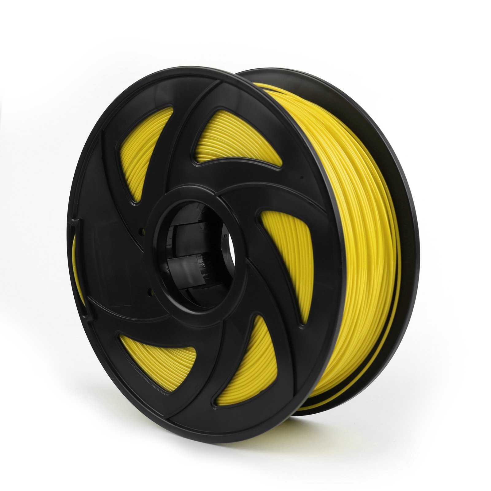 Topteng 3D Printer Filament 1.75mm PLA 1kg/2.2lb Spool - Premium Yellow Filament for 3D Printing, Drawing Pens & MakerBot - Ideal for DIY Projects, Prototyping & Creative Crafts
