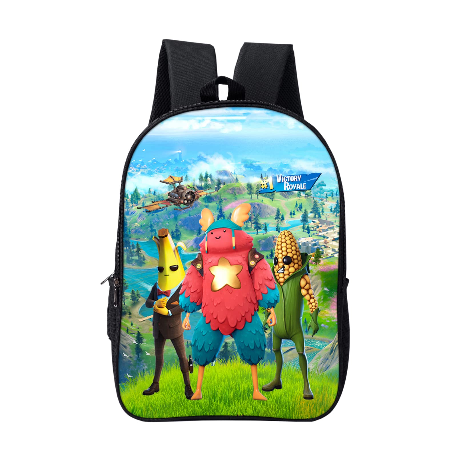 UDRUGAE 3D Printed Game Backpack - Lightweight Travel Bag for Gamers & Daily Use - Water-Resistant G2-One Size Backpack - Perfect for Conventions, School & Outdoor Adventures
