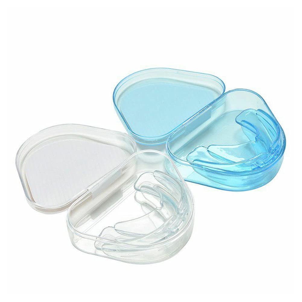 WMLBK 2-Pack Orthodontic Retainers - Soft & Hard Teeth Straightening Guards for Grinding Protection | Day & Night Use for Teeth Alignment & Bruxism Relief