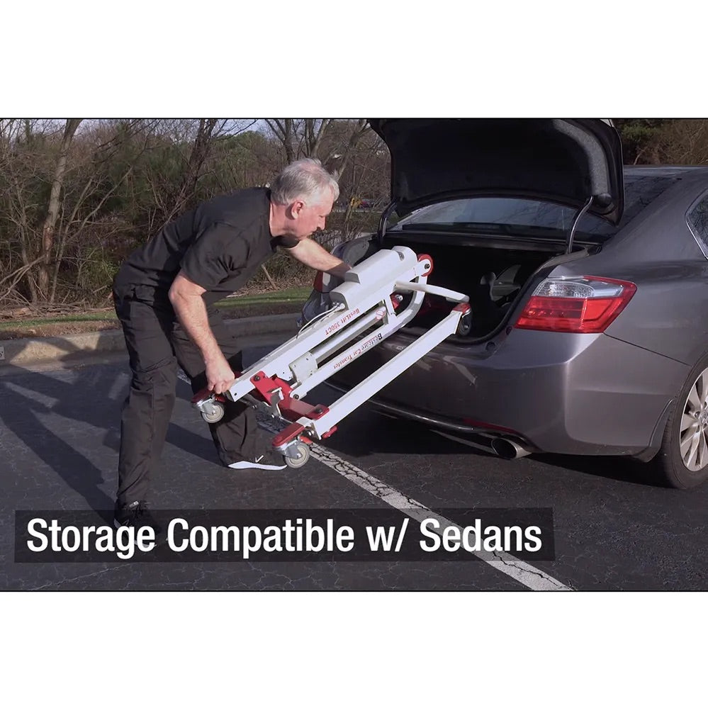 Car Transfer Mobile Floor Lift - Heavy Duty Vehicle Dolly for Easy Car Moving and Storage | Perfect for Garages, Auto Shops, and DIY Mechanics