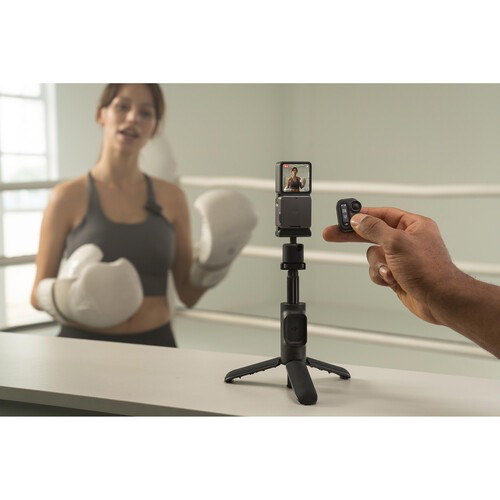 DJI Action 2 3-in-1 Combo: Extendable Selfie Stick, Mini Tripod & Remote Control for Vlogging, Travel & Outdoor Adventures