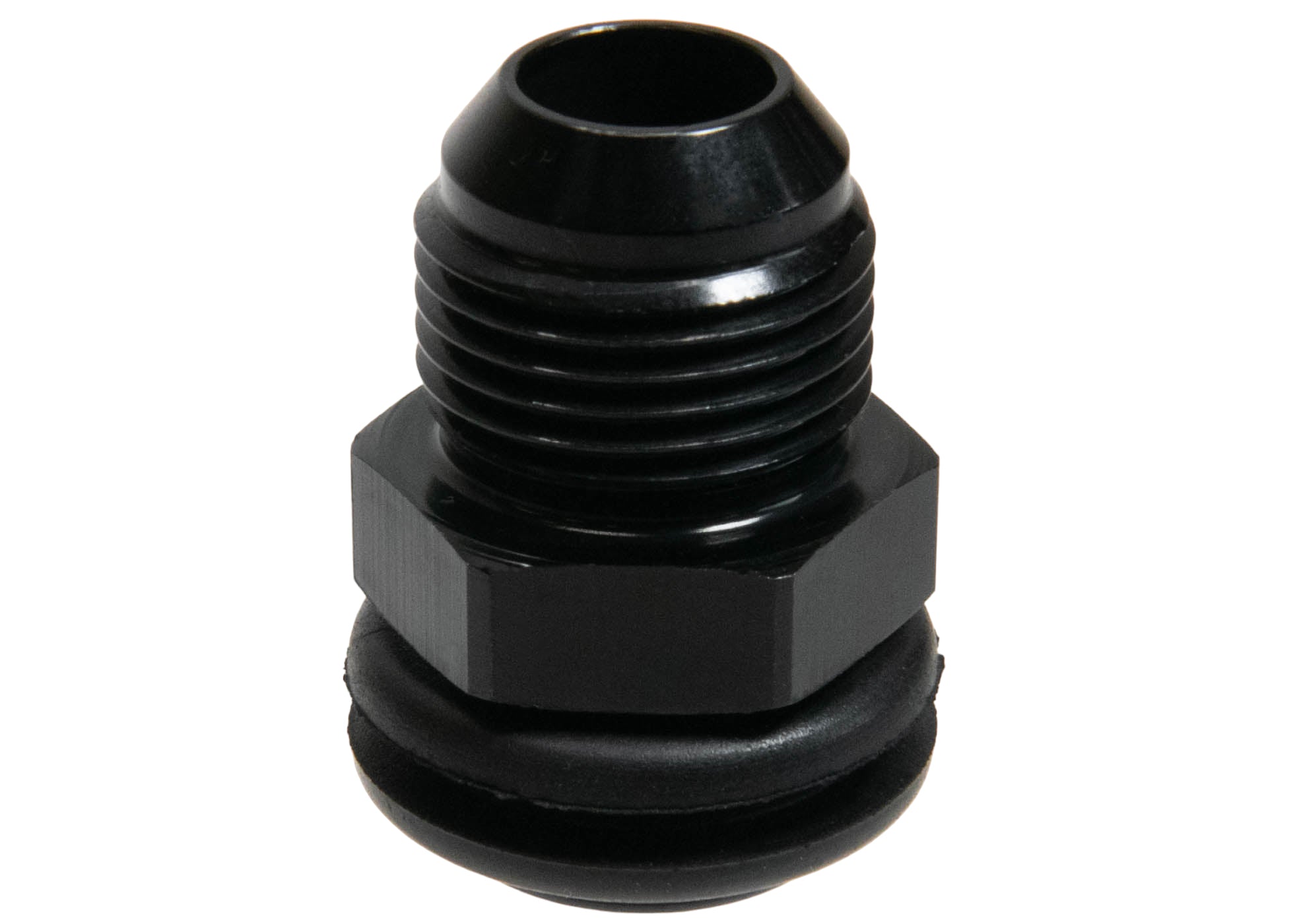 12AN Push-In Fitting for GM LS Valve Cover Grommet - High Performance Engine Upgrade for Racing & Custom Builds