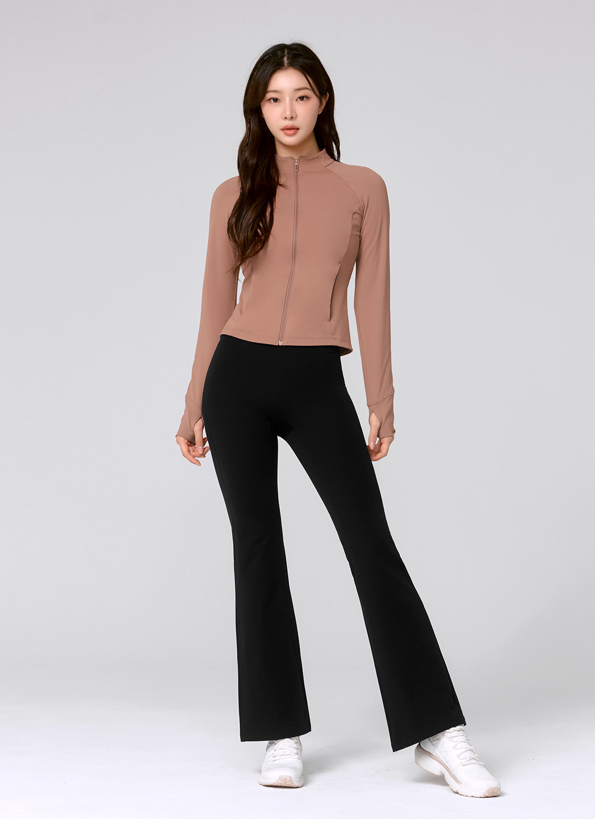Black Label Signature Power Rise Fleece Bootcut Pants for Women - Warm Winter Lounge Pants with Stretchy Comfort - Perfect for Yoga, Running Errands & Cozy Home Wear