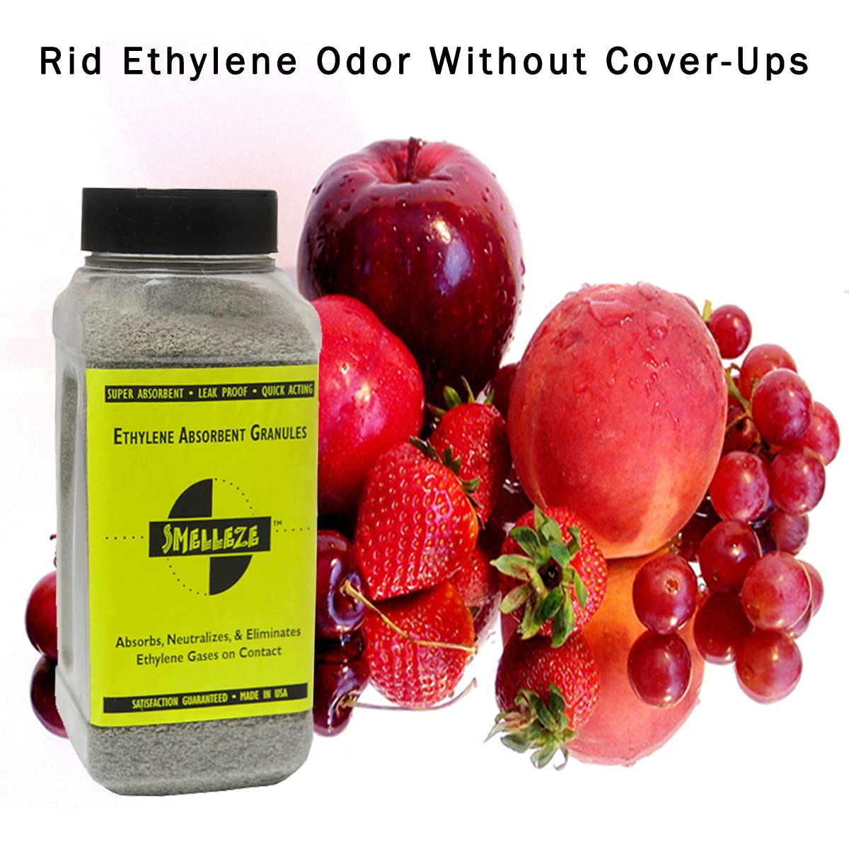 Natural Ethylene Gas Absorbent Granules (4mm) - 50 lb Bag for Fruit Ripening Control & Produce Preservation | Commercial & Home Storage Use