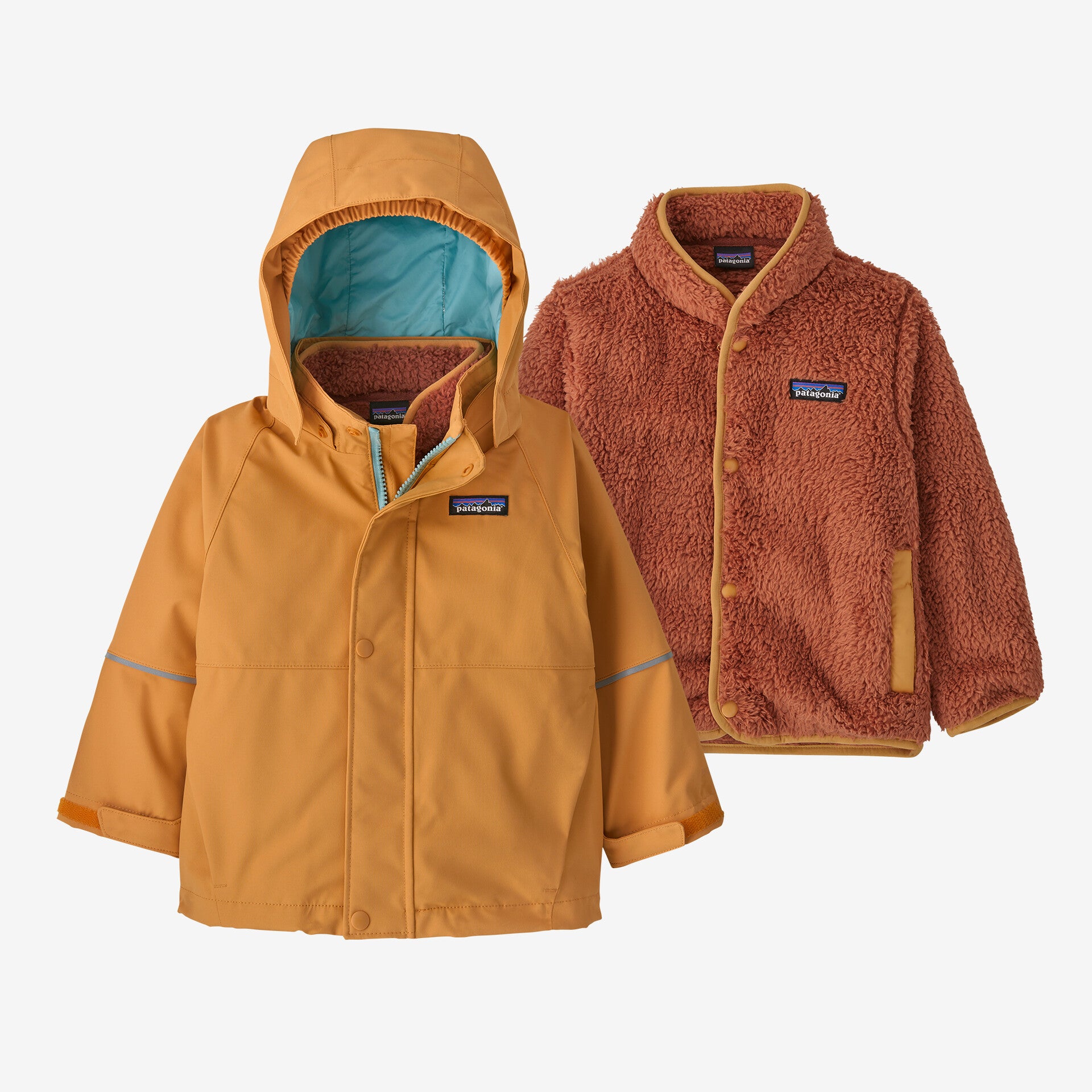 Baby All Seasons 3-in-1 Convertible Jacket for Boys & Girls - Waterproof Windproof Winter Coat with Removable Inner Layer - Perfect for Outdoor Play, School & Travel
