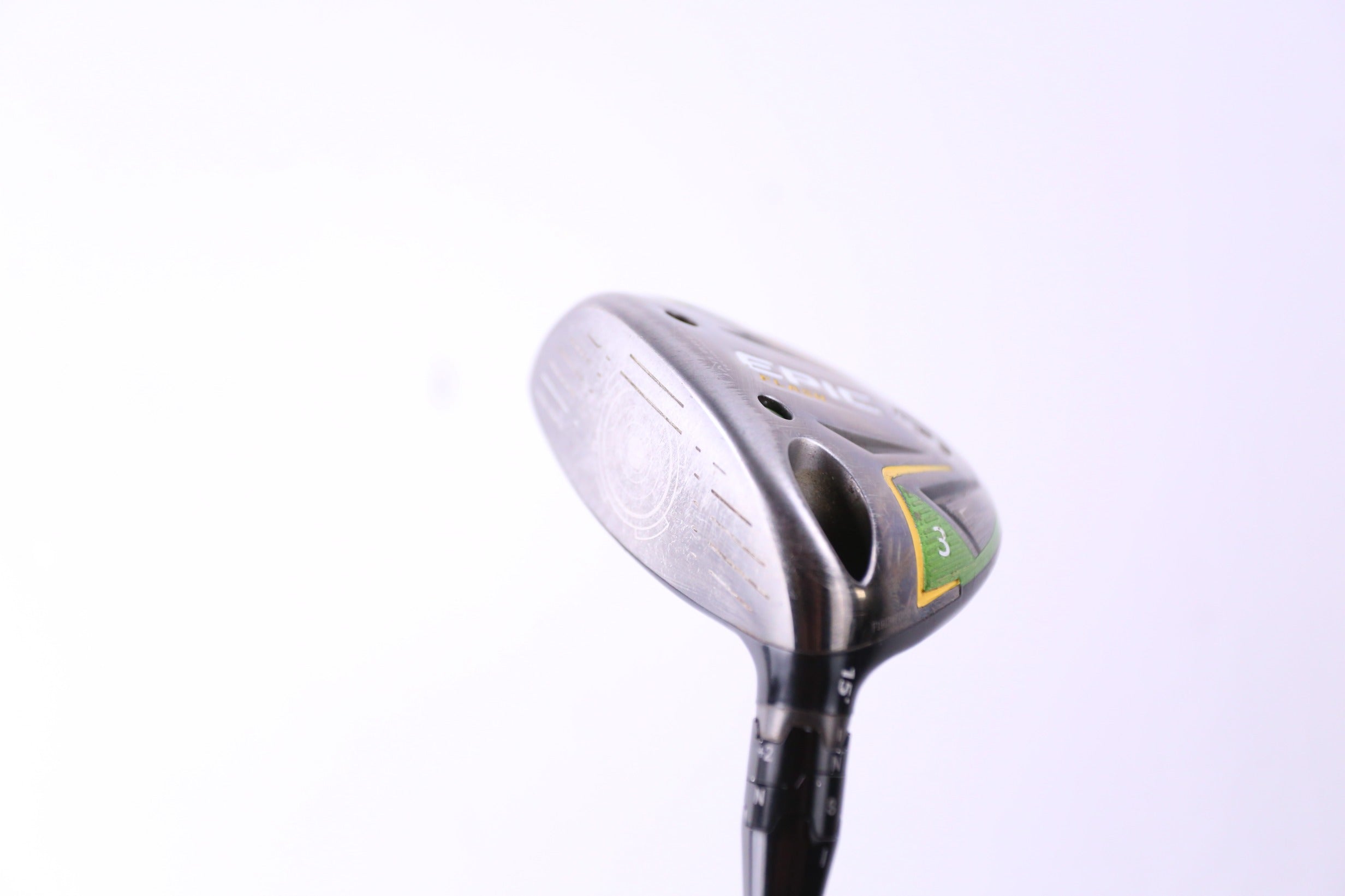 Used Callaway Epic Flash 3 Wood Left Handed 15° Regular Flex Golf Club - Perfect for Left-Handed Golfers on Fairway Shots & Long Drives
