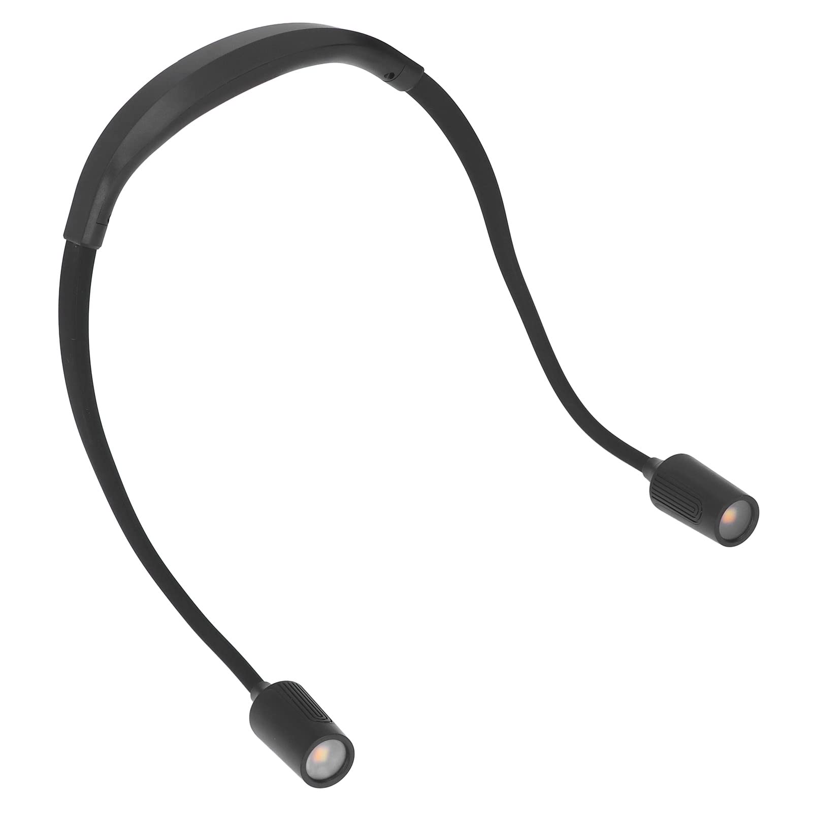 LED Neck Hanging Reading Light - 4 Beads, 3 Color Modes, Hands-Free Book Light for Night Reading, Running, Camping & Repairs | Portable Task Lighting for Outdoor Adventures & Indoor Use