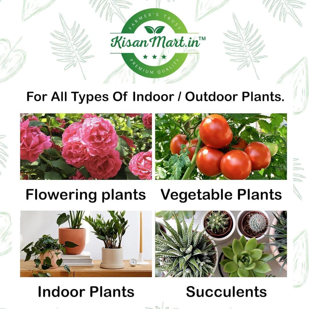 Organic Seaweed Granules 100g & 250g Combo - Natural Plant Growth Booster, Bio-Stimulant & Nutrient-Rich Fertilizer for Healthy Gardens, Lawns & Houseplants | Perfect for Organic Farming, Hydroponics & Indoor Plant Care