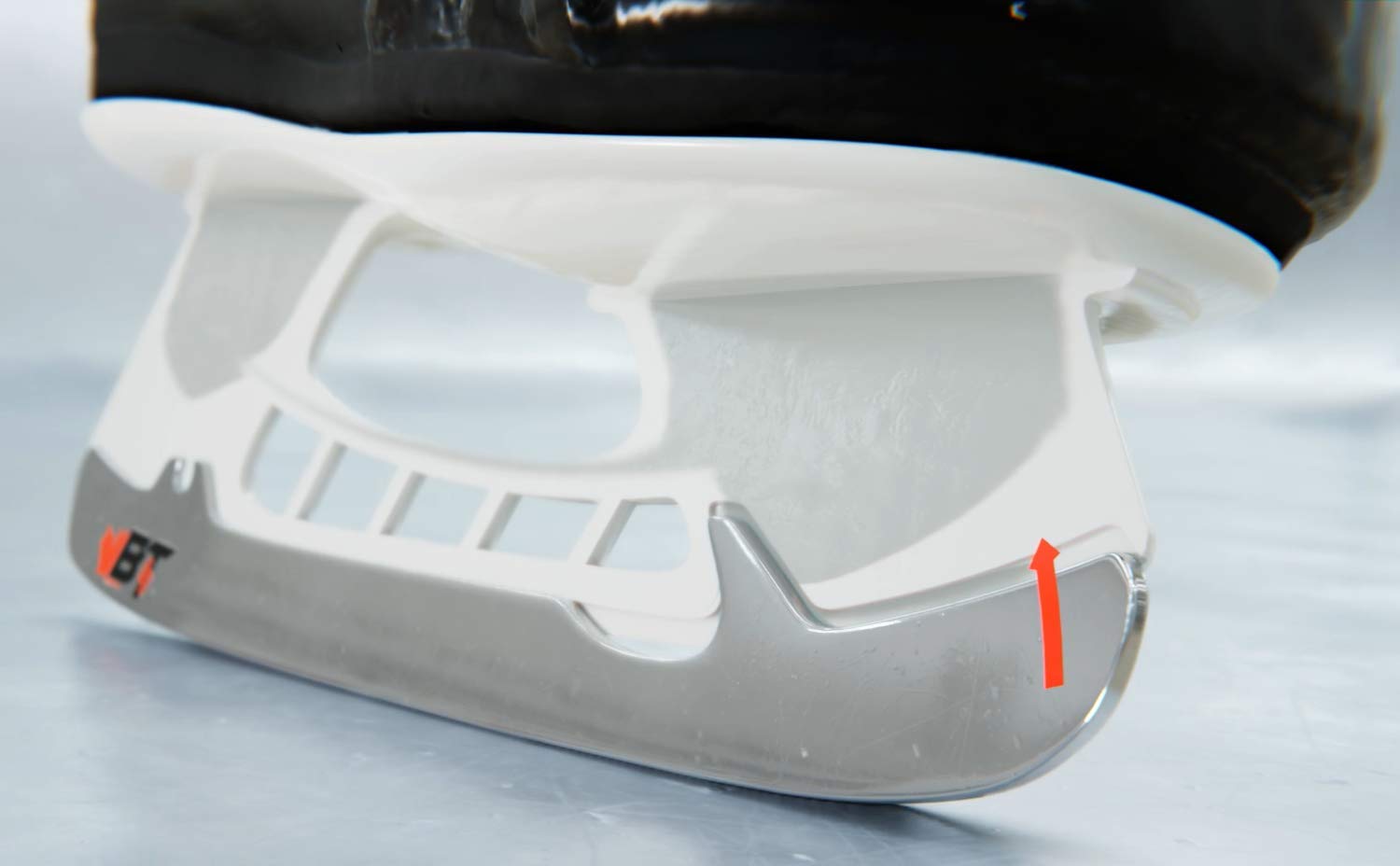 Premium Replacement Skate Blades for GRAF ULTRA/COBRA Hockey Skates - Mirror Finish Stainless Steel - Perfect for Ice Hockey Training & Competitive Play