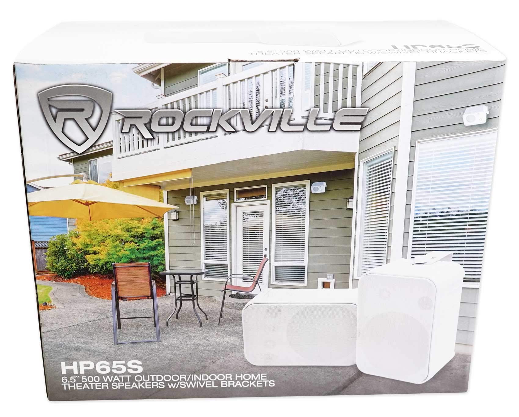 Rockville 4-Pack 6.5