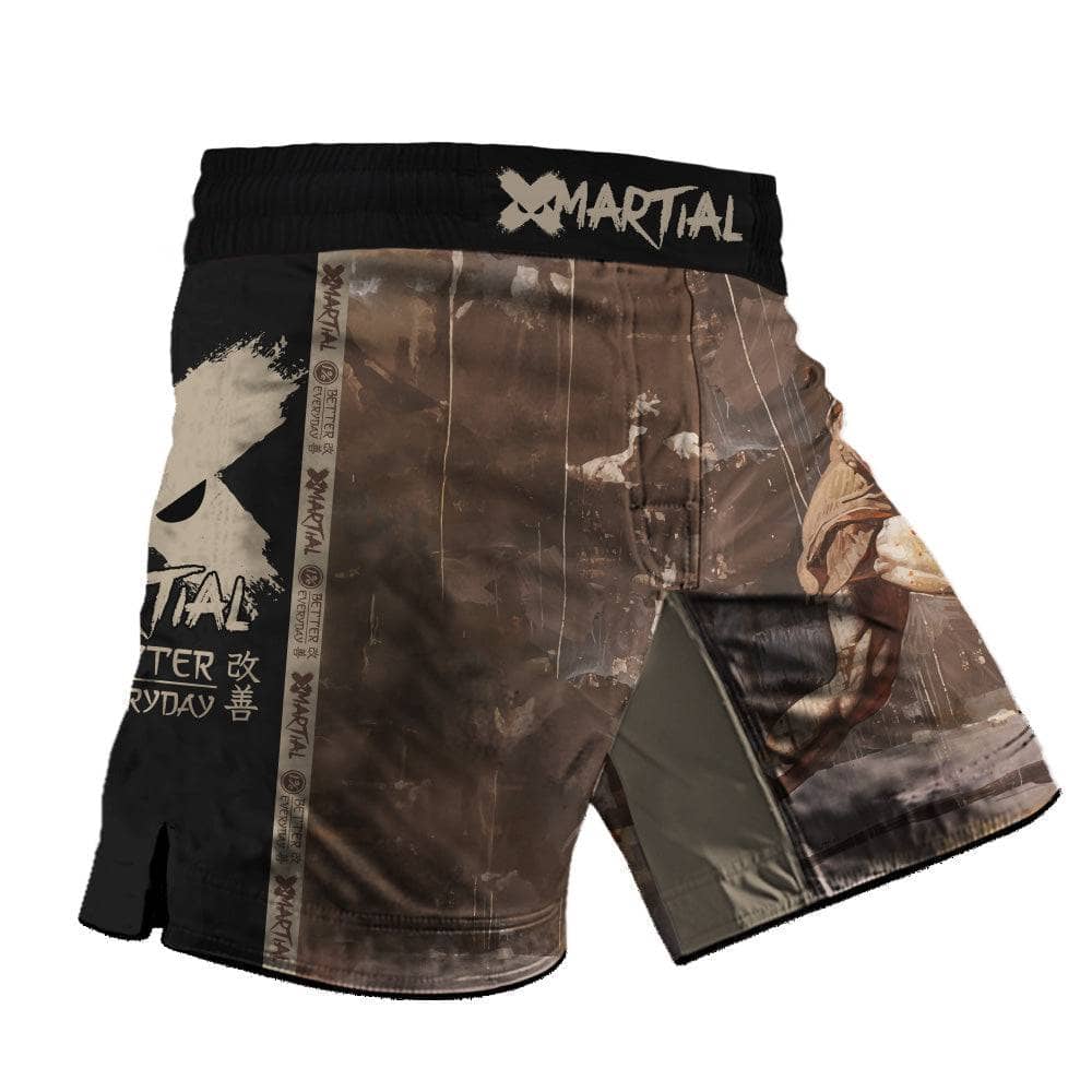 Roman Gladiatorial 2.0 Hybrid BJJ Shorts - MMA Grappling Fight Shorts for Brazilian Jiu-Jitsu, No-Gi Training & Combat Sports - Perfect for Competition, Gym & Martial Arts Practice