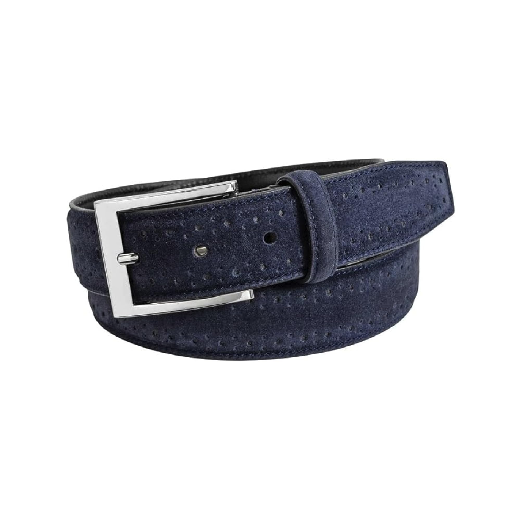 Florsheim Lucky Belt for Men - Genuine Leather Dress Belt with Classic Buckle - Perfect for Business, Office, and Formal Occasions