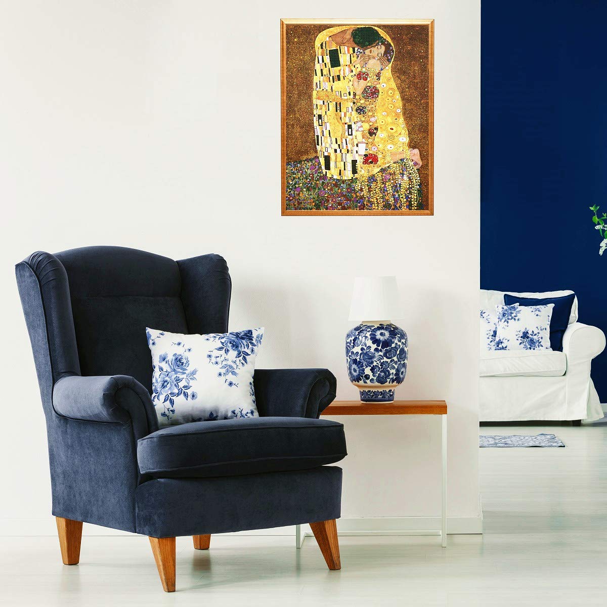 1000 Piece Gustav Klimt The Kiss Art Jigsaw Puzzle for Adults - Premium Museum Collection Puzzle - Perfect for Home Decor, Gift Giving & Relaxation