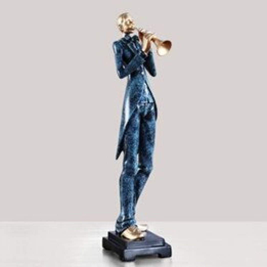 Vintage Jazz Band Resin Statue - Handcrafted Retro Music Sculpture for Home & Office Decor - Perfect for Jazz Lovers, Music Room Decor, and Desktop Display