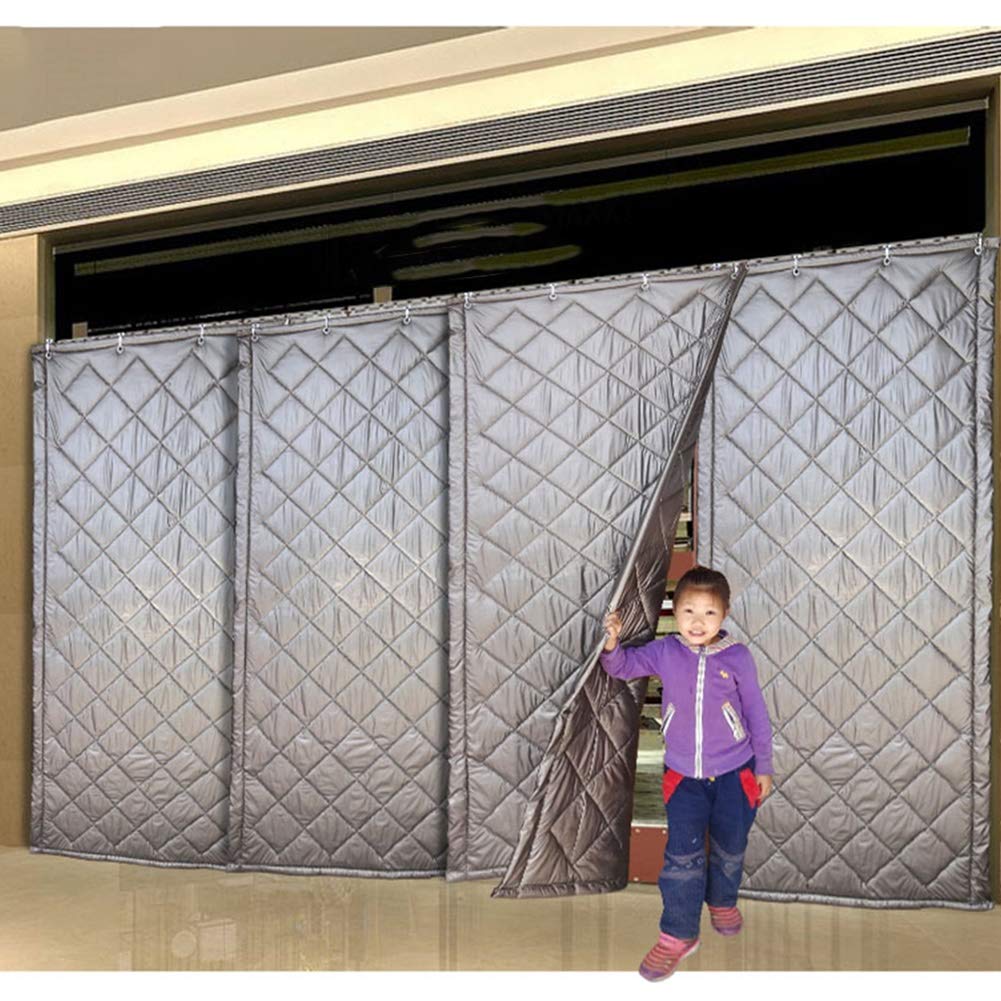 Thermal Insulated Door Curtain - Soundproof, Waterproof & Windproof for Winter Warmth - Perfect for Porch & Entrance Protection