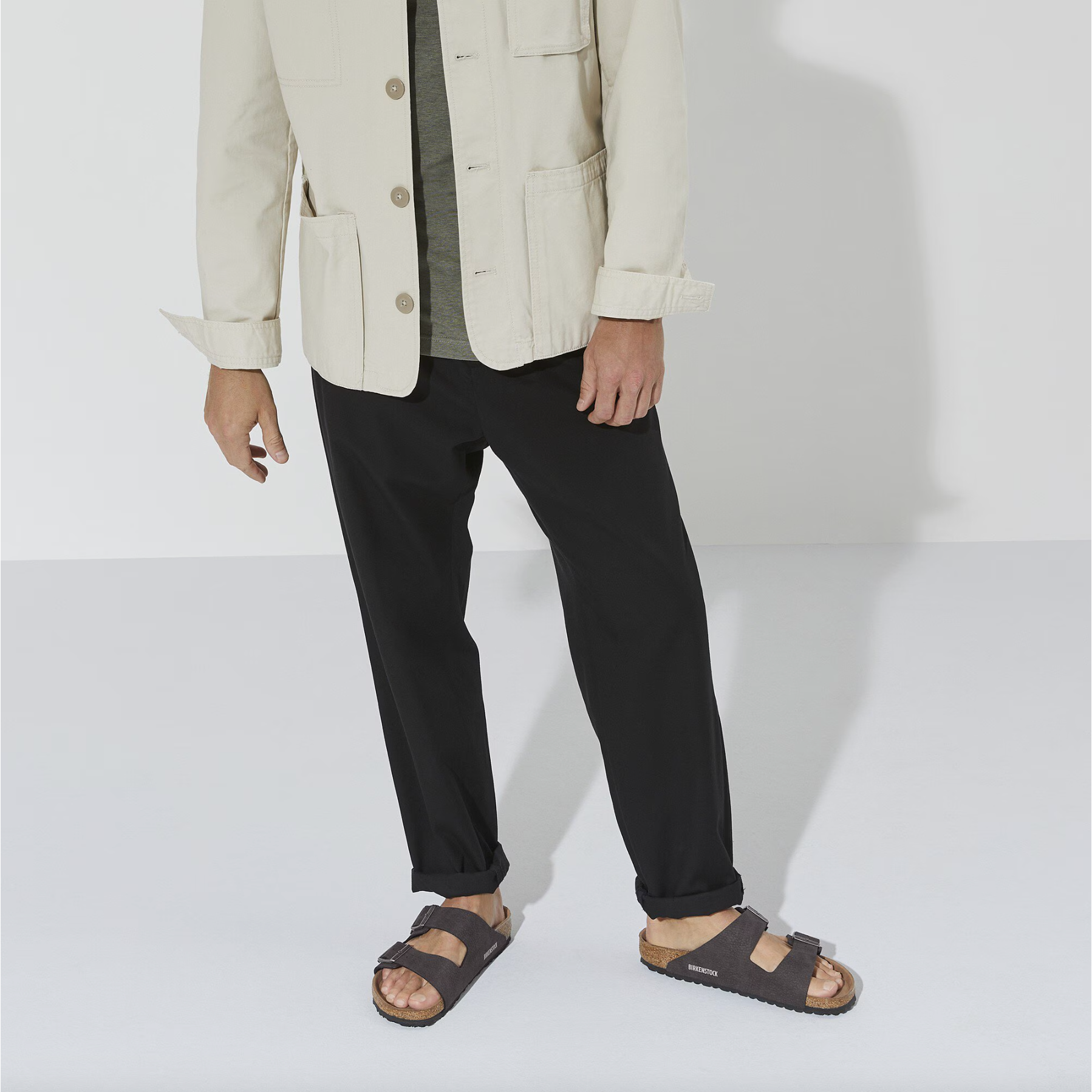 Birkenstock Arizona Vegan Synthetic Sandals for Men - Comfortable & Stylish Unisex Footwear for Beach, Travel & Casual Wear