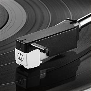 Audio Technica AT LP60XBT BK Bluetooth Wireless Fully Automatic Belt-Drive Turntable (Black) - Wireless Vinyl Record Player for Home, Office & DJ Use